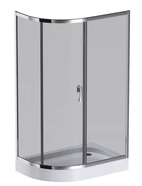 

Душевой угол-ограждение «Am.Pm» Like W83G-302U120CG 120/80 тонированный/хром без поддона универсальный