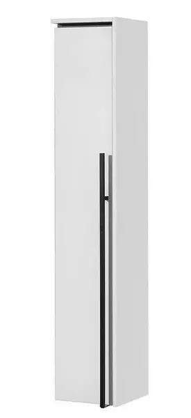 Пенал «Roca» Aneto 23 подвесной белый/чёрный левый