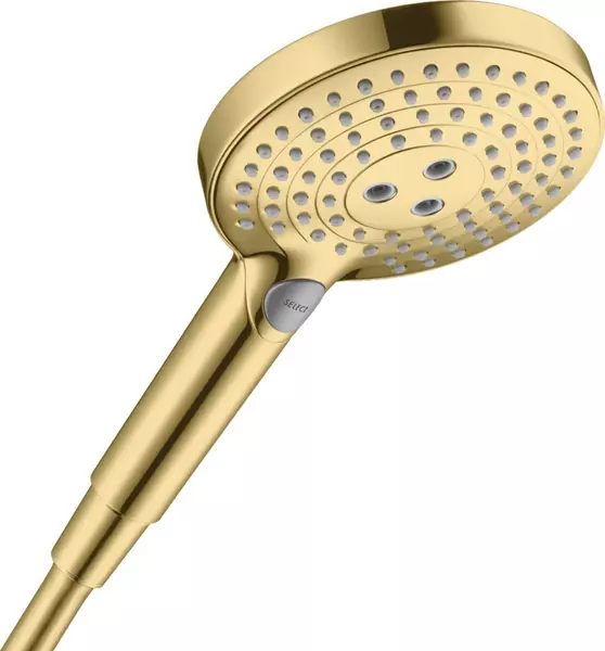 

Ручная лейка «Hansgrohe» Raindance Select S 26530990 полированное золото