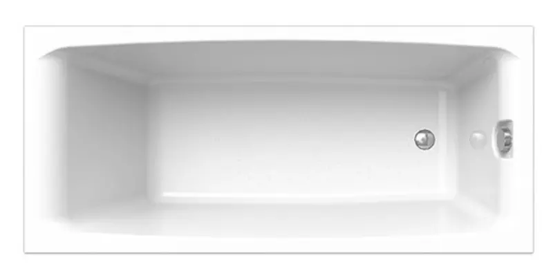 Ванна акриловая Radomir Веста 16870 с каркасом без сифона белая 30986₽