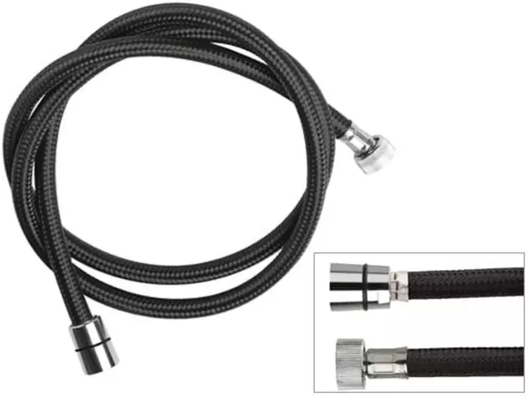 

Душевой шланг «Remer» 332CNNY120 120 см чёрный
