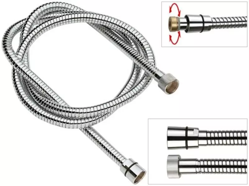 

Душевой шланг «Remer» 333CNDGAT120 120 см хром
