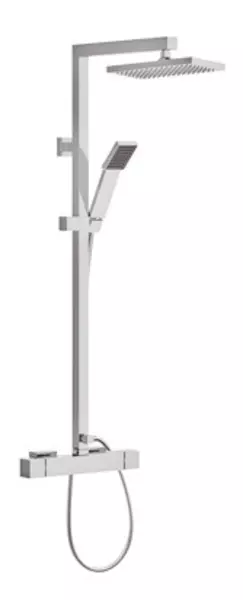 

Душевая система «Remer» Qubica Thermo QT37 с термостатом хром