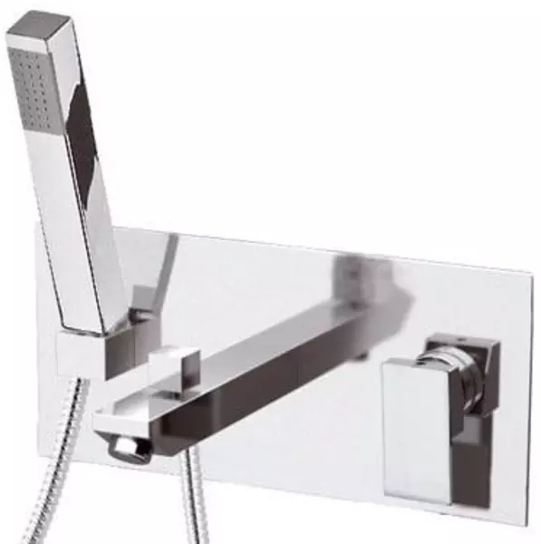 

Смеситель для ванны «Remer» Qubica Design QD04 хром