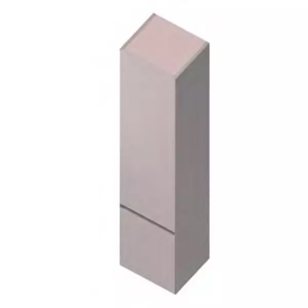 

Пенал «Kerama Marazzi» Cubo 35 подвесной мальва матовый левый