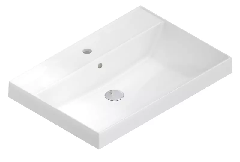 

Раковина «Kerama Marazzi» Cubo 70/48 CU.wb.70 фарфоровая белая