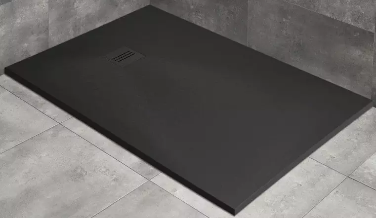 

Душевой поддон «Radaway» Kyntos F black 120/80 низкий из литьевого мрамора прямоугольный без решётки без сифона