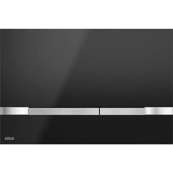

Кнопка смыва «AlcaPlast» STRIPE-GL1204 черное стекло