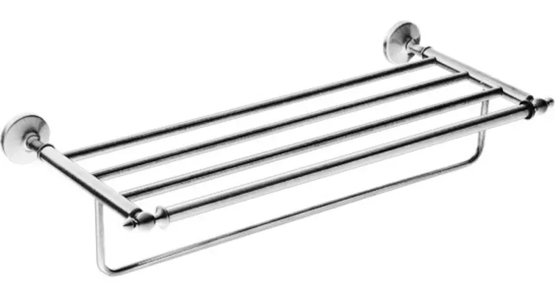 

Полотенцедержатель с полкой «Art&Max» Antic AM-E-2622AL на стену хром