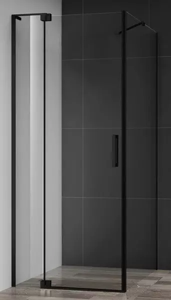 

Душевой угол-ограждение «Cezares» SLIDER-AH-1-90-80/90-C-NERO 90/90 прозрачный/чёрный прямоугольный без поддона универсальный