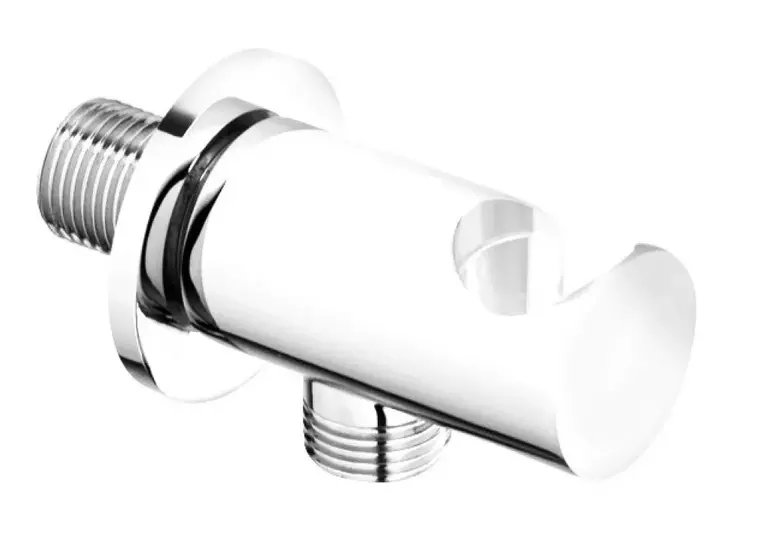 Подключение для душевого шланга Cezares CZR-U-AI4-BIO с держателем для лейки белое матовое 6220₽