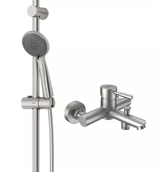

Смеситель для ванны «Dorff» Logic new D0103030SS матовый хром