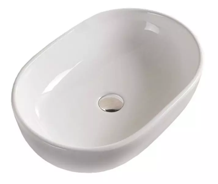 

Раковина «Timo» Kulo 60/42 ТК-405 фаянсовая белая глянцевая