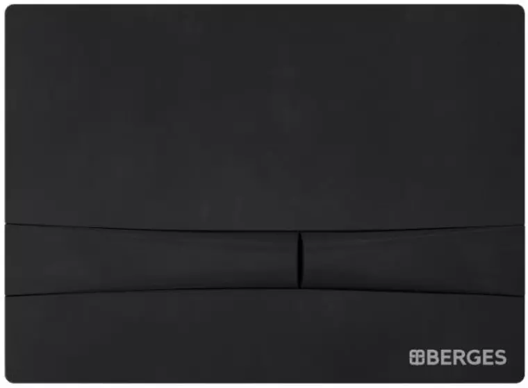 

Кнопка смыва «Berges Wasserhaus» Novum F5 Soft Touch чёрная
