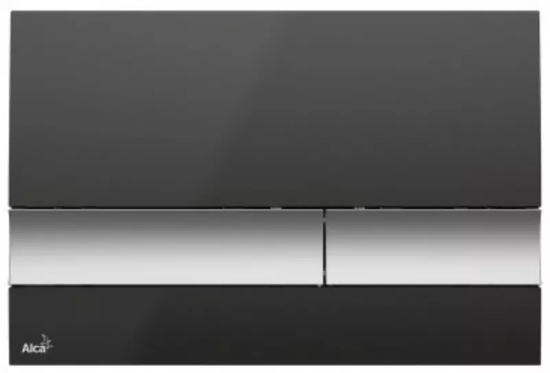

Кнопка смыва «AlcaPlast» M1728-2 черный/хром-матовый