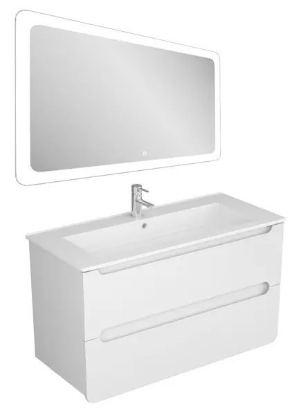 Мебель для ванной подвесная «Veneciana» Orinoko 105 белая - фото 1