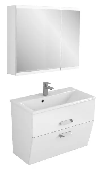 Мебель для ванной подвесная «Veneciana» Fabia 80 белая