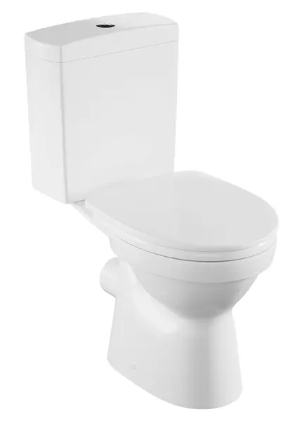 Унитаз компакт «Norm» Eisberg с функцией биде белый с сиденьем термопласт с микролифтом белое