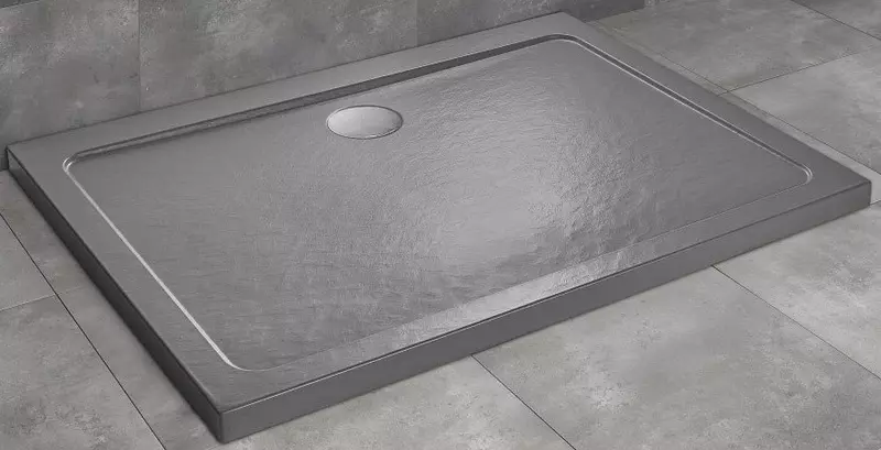 

Душевой поддон «Radaway» Doros D Stone Anthracite 100/90 низкий акриловый прямоугольный без сифона