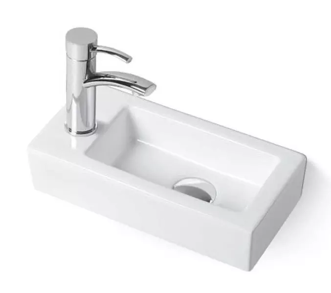 

Раковина «Vincea» 37/18 VBS-133L фарфоровая белая левая