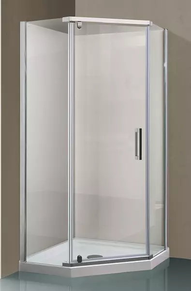 

Душевой угол-ограждение «Vincea» Stresa VSP-1S900CL 90/90 прозрачный многоугольный без поддона универсальный