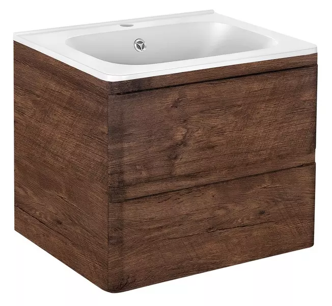 

Тумба с раковиной «Vincea» Vico 60 (VCB-2VP600W) подвесная R.Wood