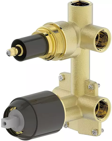 

Внутренняя часть смесителя «Bravat» Built-in D969BW-B-ENG чёрный матовый