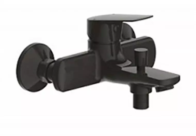 

Смеситель для ванны «Bravat» Rhein F6429564BW-01-ENG чёрный матовый
