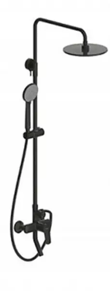 

Душевая система «Bravat» Rhein F6429564BW-A-ENG чёрная матовая