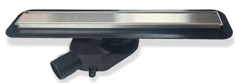 Душевой лоток «Bettoserb» Compact Line 550 13702509 боковой выпуск под плитку/матовый хром