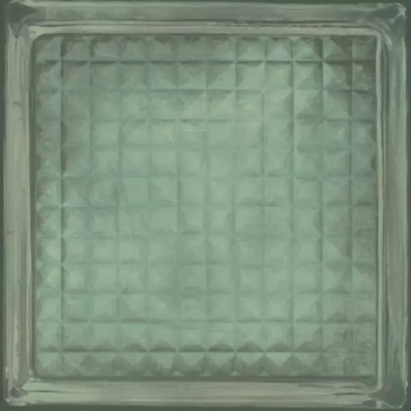 Настенная плитка «Aparici» Glass Brick 20x20 4-107-7 Green