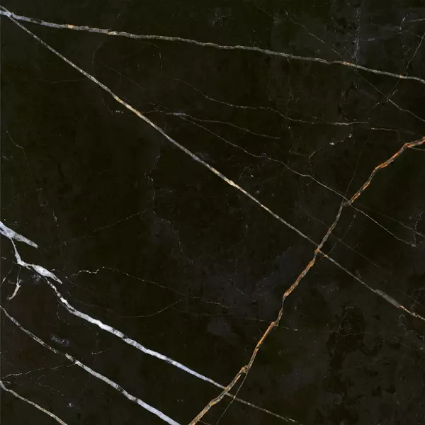 

Напольная плитка «Eletto Ceramica» Black&Gold Matt. 42x42 508113001 чёрный