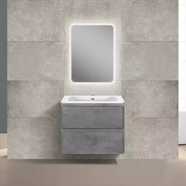 Мебель для ванной подвесная «Vincea» Vico 60 Beton