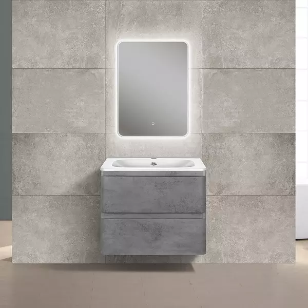 

Мебель для ванной подвесная «Vincea» Vico 60 Beton