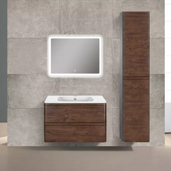 Мебель для ванной подвесная «Vincea» Vico 80 R.Wood
