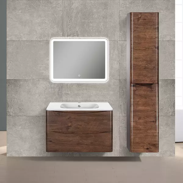 Мебель для ванной подвесная «Vincea» Paola 80 R.Wood