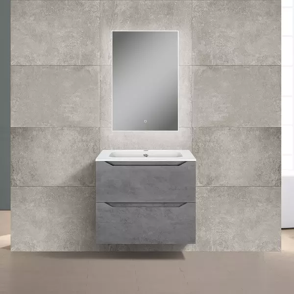Мебель для ванной подвесная «Vincea» Norma 60 Beton