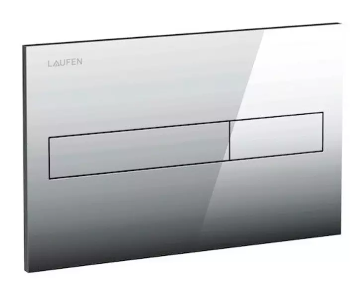 

Кнопка смыва «Laufen» Lis AW1 8.9566.1.004.000.1 пластик хром