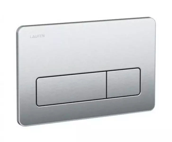 

Кнопка смыва «Laufen» AW2 Inox 8.9566.2.000.000.1 металл матовый хром