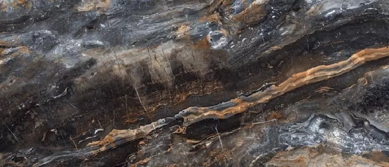 Напольная плитка «Neodom» Titanium Lawa Polish. 278x120 N20378 nero