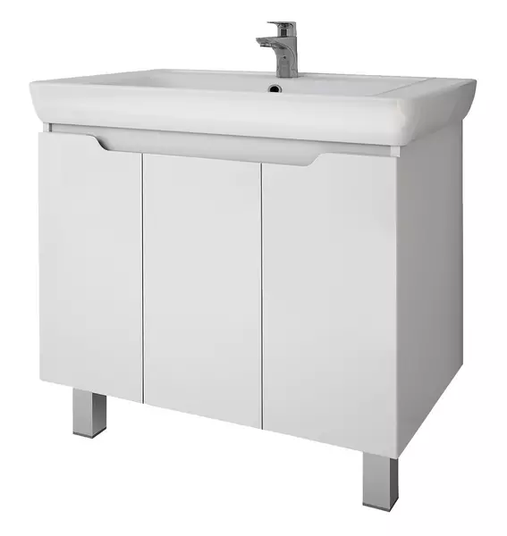 

Тумба с раковиной «Dreja» Q Plus (D) 80 (Q 80) белый глянец