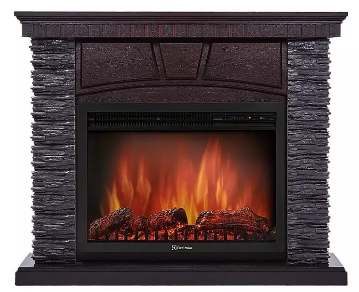 

Электрокамин с порталом «Electrolux» EFP/P- 2520LS с порталом Porto 25 чёрный/венге