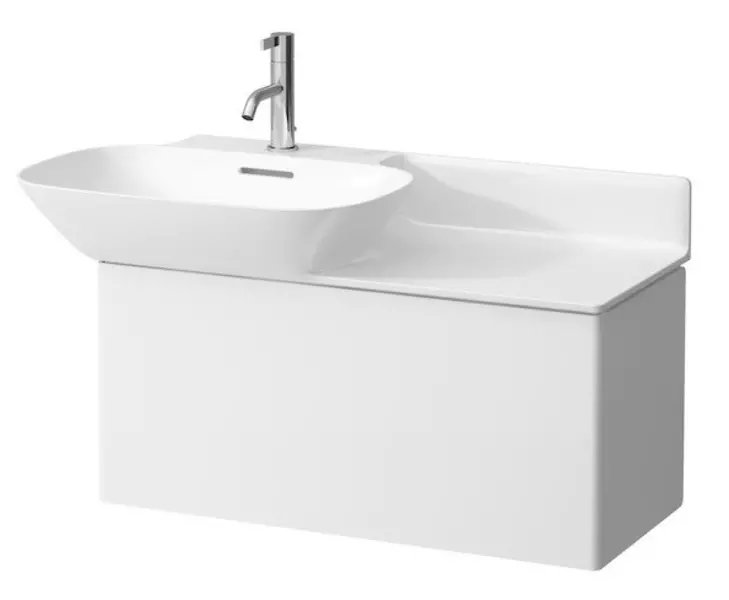 

Тумба с раковиной «Laufen» Ino 77 (Ino 90/45 R) подвесная белая