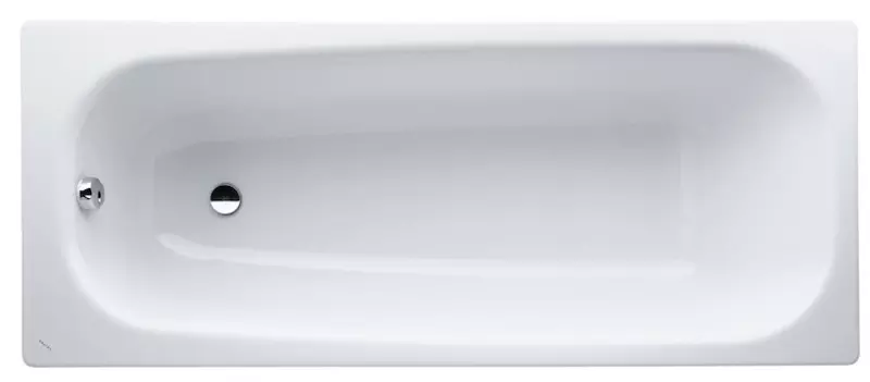 Ванна стальная «Laufen» Pro 160/70 (2.2395.0.000.040.1) без опор без сифона белая универсальная