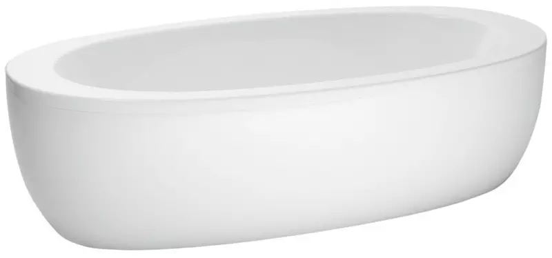 

Ванна акриловая «Laufen» Alessi 203/102 с каркасом с сифоном белая