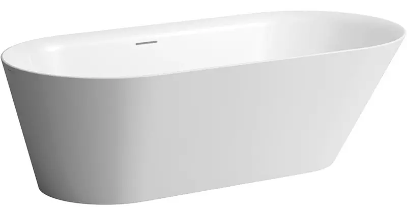 

Ванна из искусственного камня «Laufen» Kartell 172/82 с сифоном белая