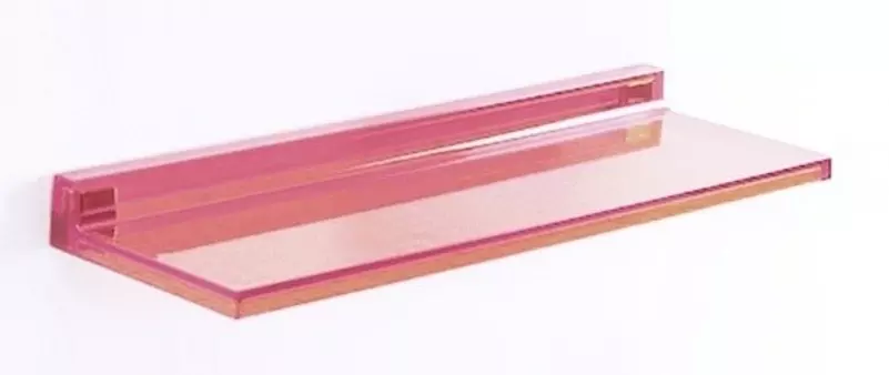 

Полка к зеркалу «Laufen» Kartell By Laufen 3853300930001 на стену розовая
