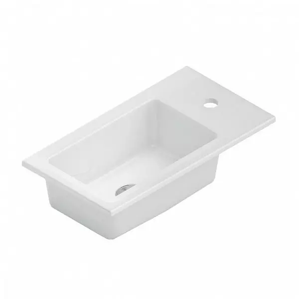 

Раковина «Kerama Marazzi» Lato 50/27 LA.wb.50 фарфоровая белая универсальная