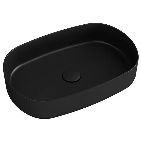 

Раковина «Isvea» Infinity 55/36 10NF65055SV-2N фарфоровая чёрная матовая