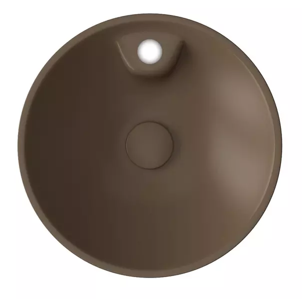 

Раковина «Isvea» SistemaY 45/45 10SY65045SV-2H фарфоровая коричневая матовая